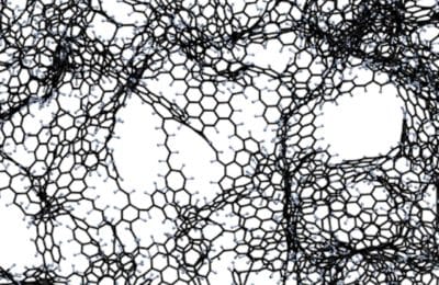 New insight in the design of nano-porous graphene scaffolds