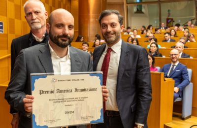 DSQM, a CnrNano spinoff, receives the America Innovation Award for the second time
