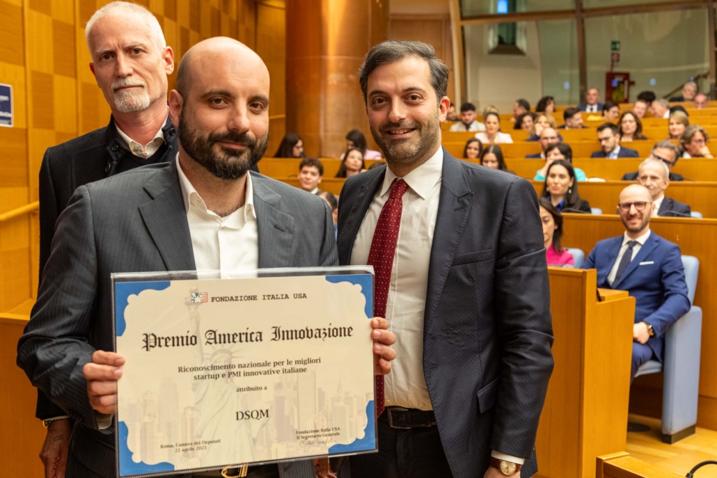 DSQM, a CnrNano spinoff, receives the America Innovation Award for the second time
